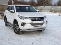 Toyota Fortuner (17–) Защита передняя нижняя 76,1 мм